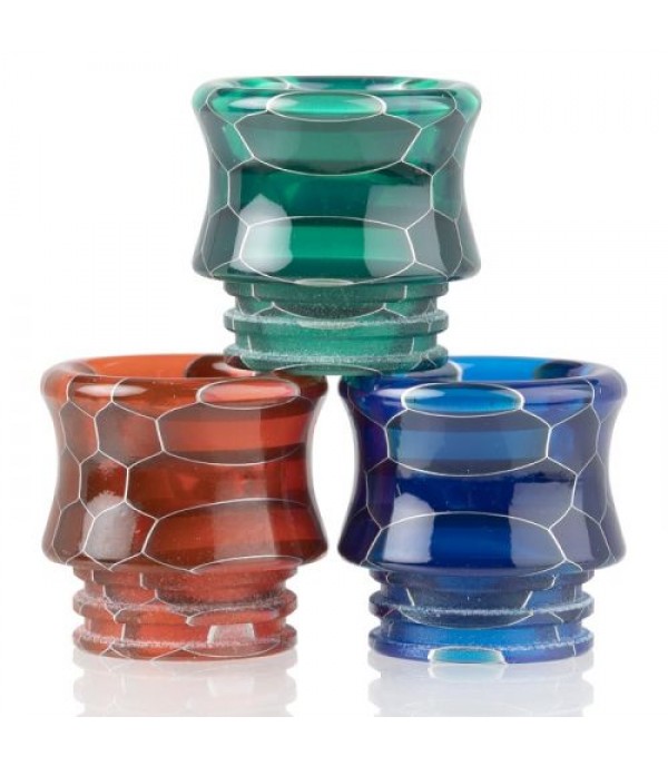 810 Crown Snake Skin Resin Drip Tip