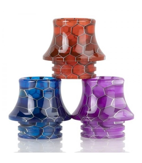 810 Cone Snake Skin Resin Drip Tip