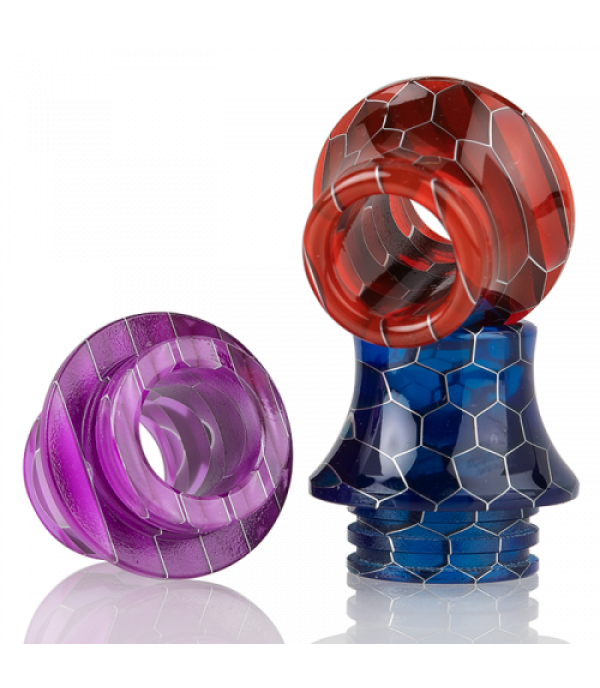 810 Cone Snake Skin Resin Drip Tip