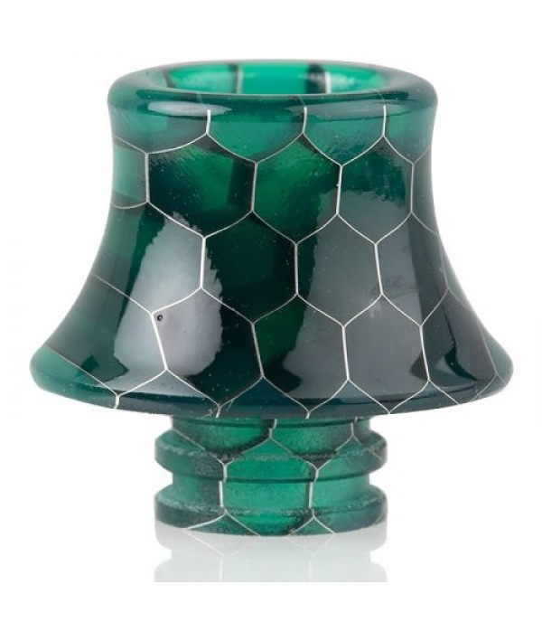 510 Cone Snake Skin Resin Drip Tip