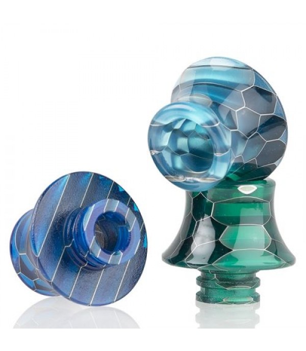 510 Cone Snake Skin Resin Drip Tip