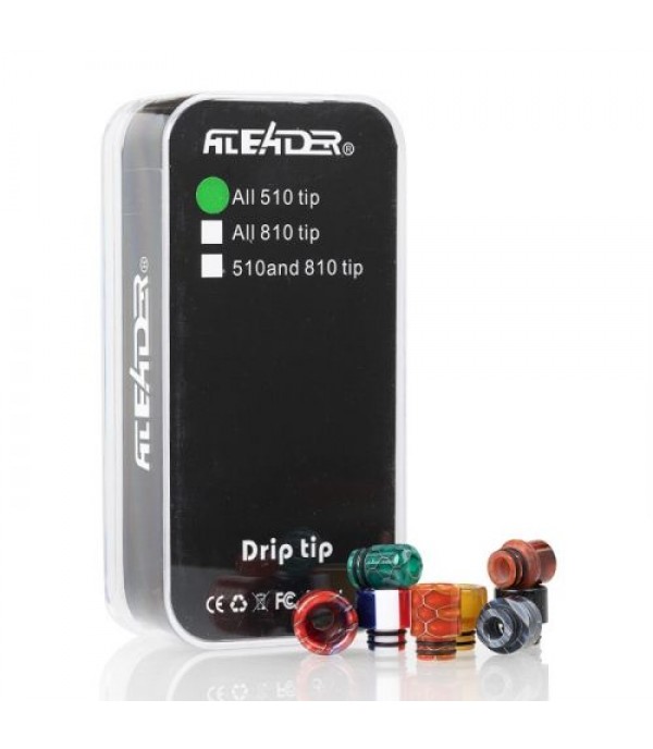 Aleader 510 Drip Tip Kit - Pack of 8