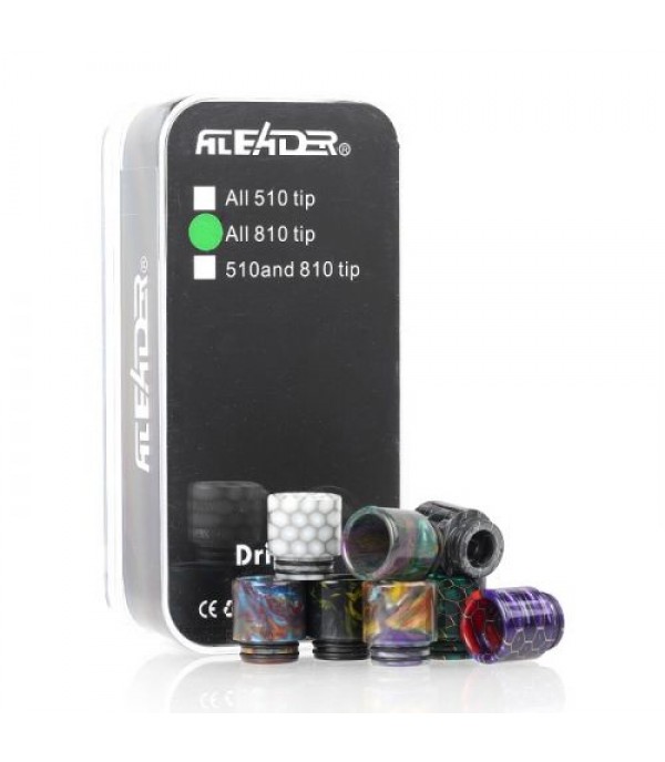 Aleader 810 Drip Tip Kit - Pack of 8