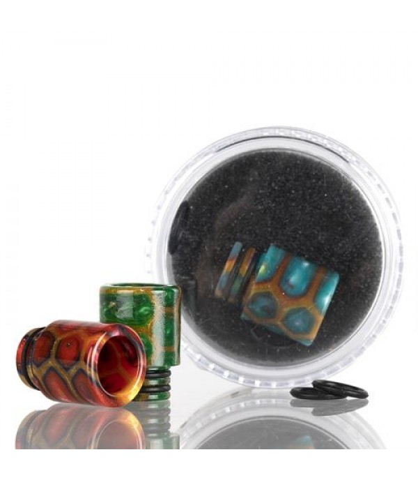 510 TALL Snakeskin Resin Drip Tip