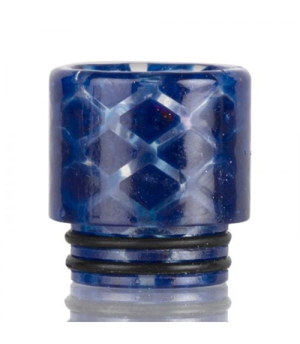 810 Clear Snakeskin Resin Drip Tip