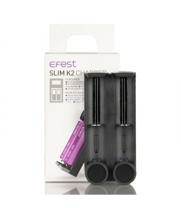 Efest SLIM K2 Two-Slot Battery Charger