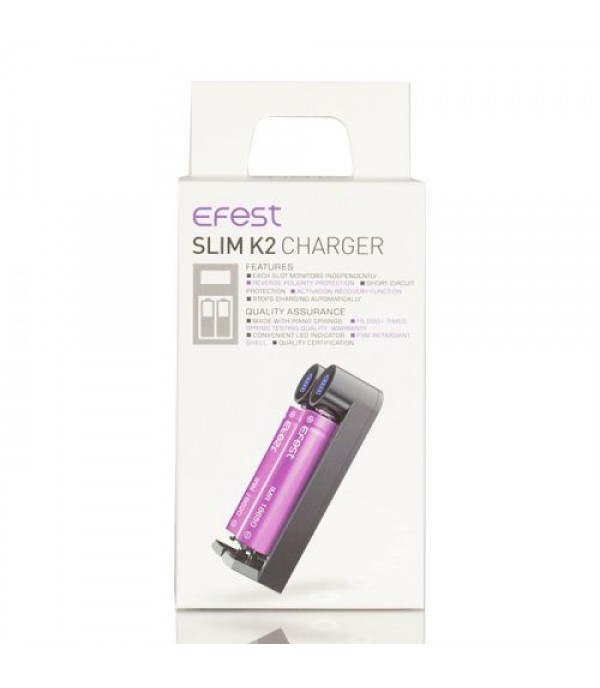 Efest SLIM K2 Two-Slot Battery Charger