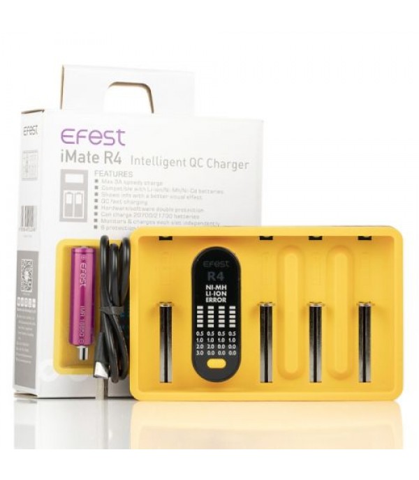 Efest iMATE R4 Intelligent QC Charger