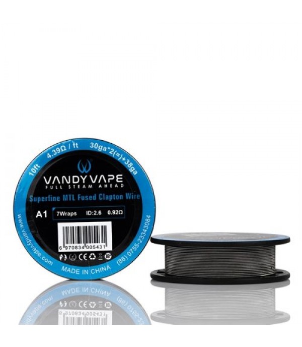 Vandy Vape Superfine MTL Wire SPOOLS - 10 Feet