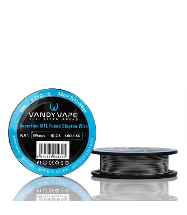 Vandy Vape Superfine MTL Wire SPOOLS - 10 Feet