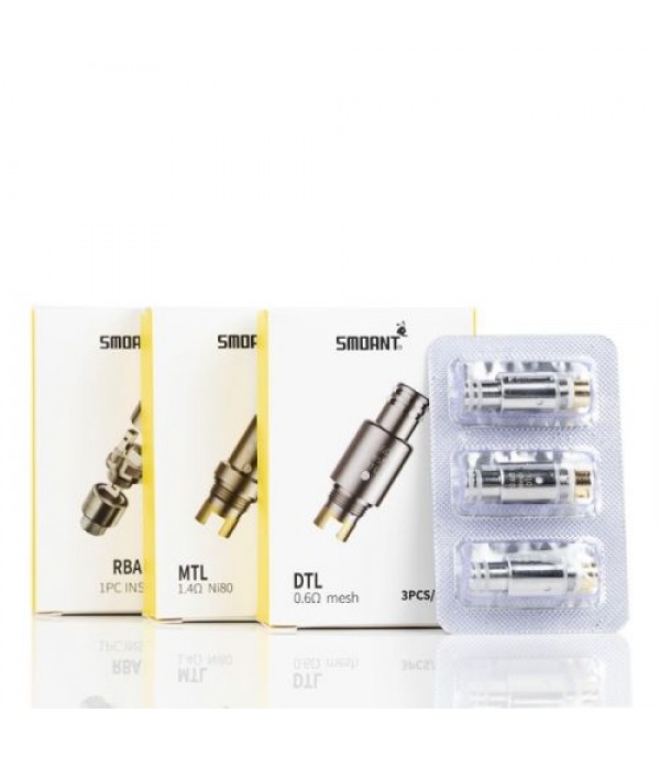 Smoant PASITO Replacement Coils & RBA Series