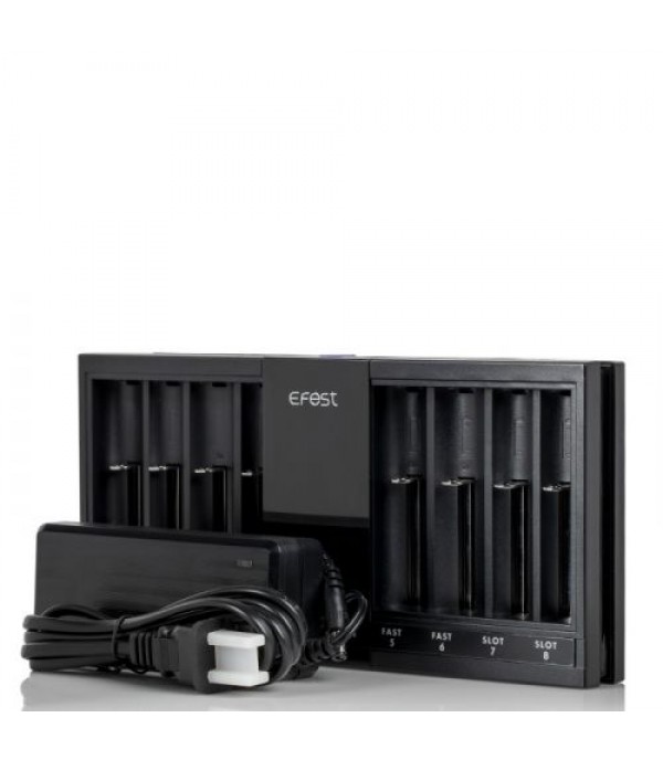 EFEST LUC V8 Double LCD Screen Fast Battery Charger