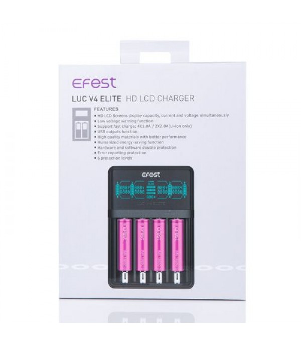 Efest LUC V4 Elite HD LCD Charger