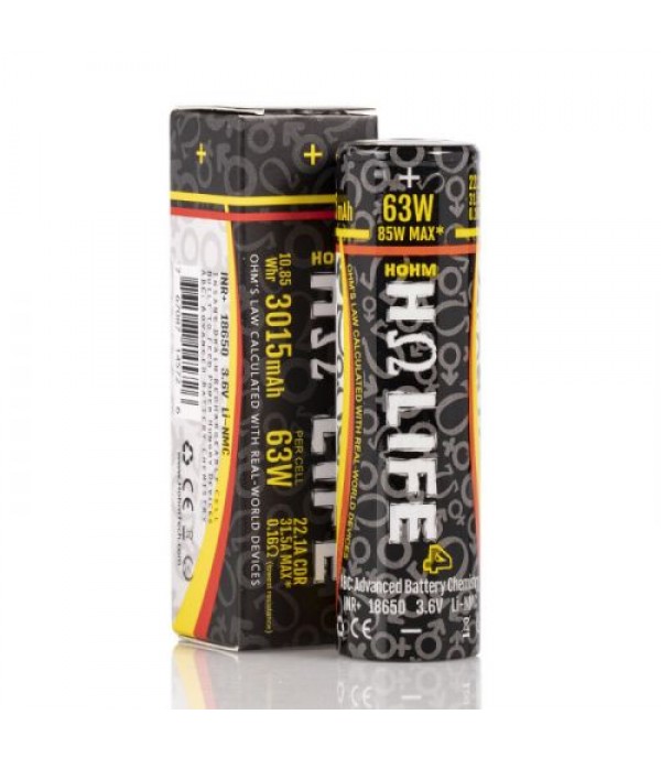 Hohm Tech LIFE 4 18650 3015mAh 22.1A Battery