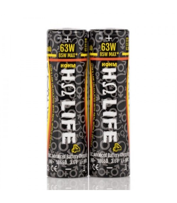 Hohm Tech LIFE 4 18650 3015mAh 22.1A Battery