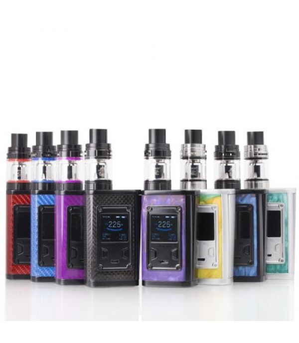 SMOK Majesty 225W TC Starter Kit - Carbon Fiber & Resin