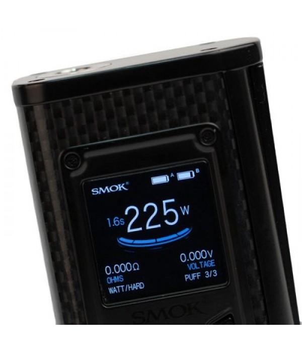 SMOK Majesty 225W TC Starter Kit - Carbon Fiber & Resin