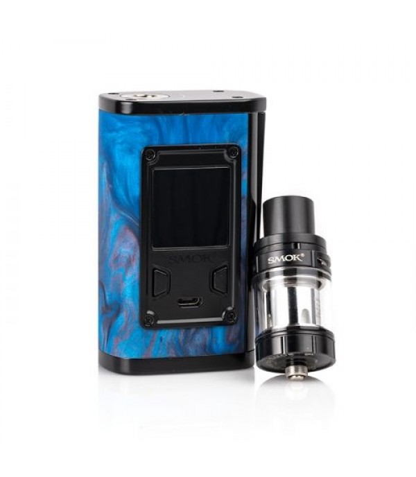 SMOK Majesty 225W TC Starter Kit - Carbon Fiber & Resin