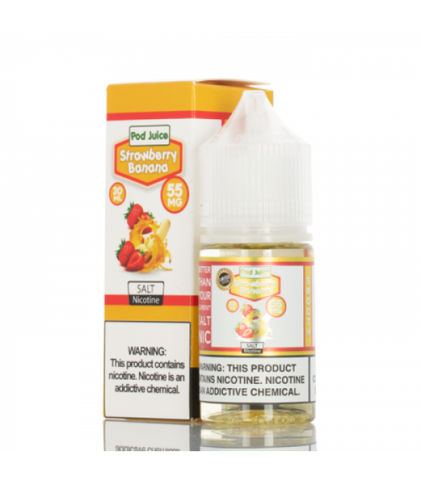 Strawberry Banana - Pod Juice E-Liquid - 30mL