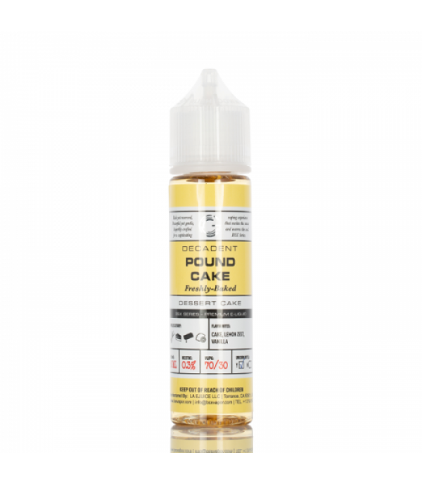 Pound Cake - Basix Series - Glas E-Liquid - 60mL