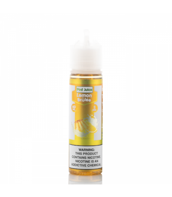Lemon Brulee - Pod Juice E-Liquid - 60mL
