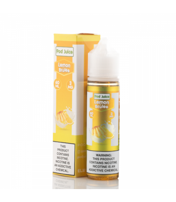 Lemon Brulee - Pod Juice E-Liquid - 60mL