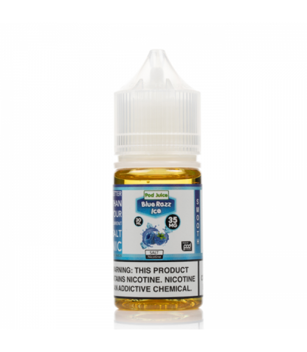 Blue Razz ICE - Pod Juice E-Liquid - 30mL