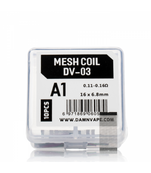 Damn Vape X Mesh Sheet Coils